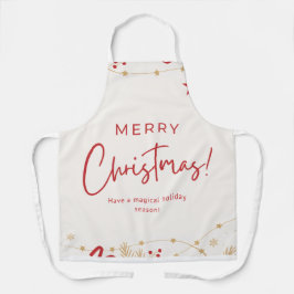 Merry Christmas Schürze