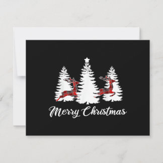 Merry Christmas Shirt for Women Buffalo Plaid Rein
