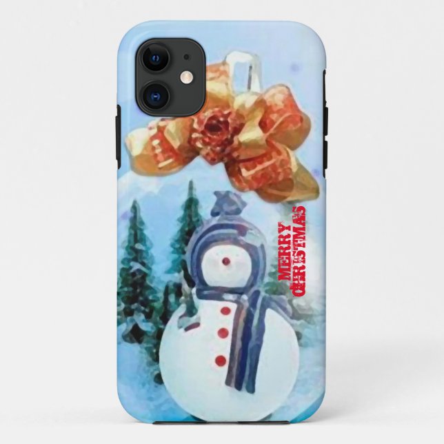 Merry Christmas Snow_iphone5 Case-Mate iPhone Hülle (Rückseite)