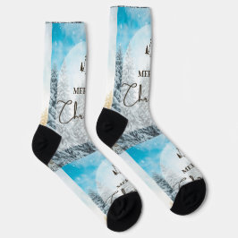 Merry Christmas Socken