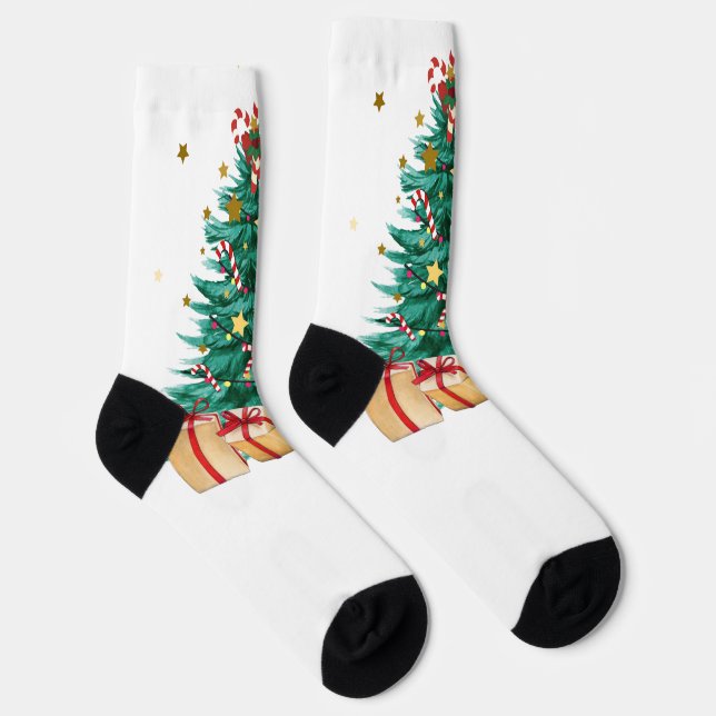 Merry Christmas Socken (Rechts)