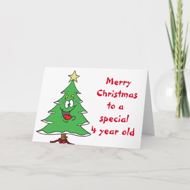 MERRY CHRISTMAS SPECIAL *4 JAHRE ALTE* Karte (Vorderseite)