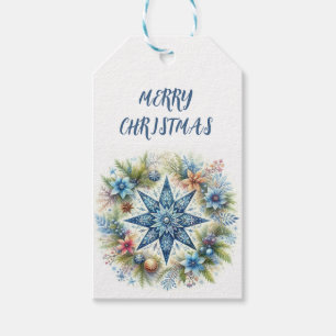 MERRY CHRISTMAS STAR GESCHENKANHÄNGER