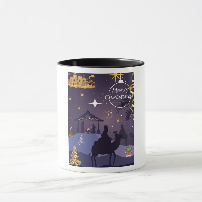 Merry Christmas Tasse (Zentrum)