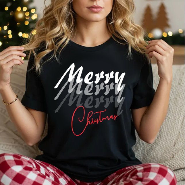 Merry Christmas tee,Cute Holiday T-Shirt (Von Creator hochgeladen)