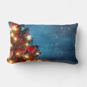 Merry Christmas_throw pillow Lendenkissen