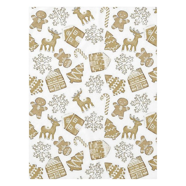 "Merry Christmas" Tischdecke (Vorderseite)