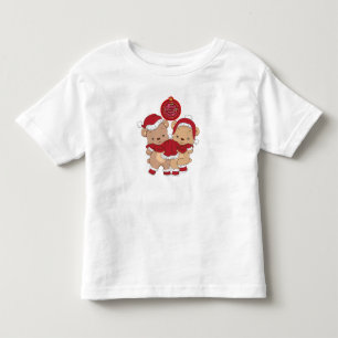 Merry Christmas Toddler Fine Jersey T-Shirt