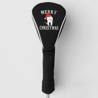Merry Christmas Tooth Doctor dental Golf Headcover
