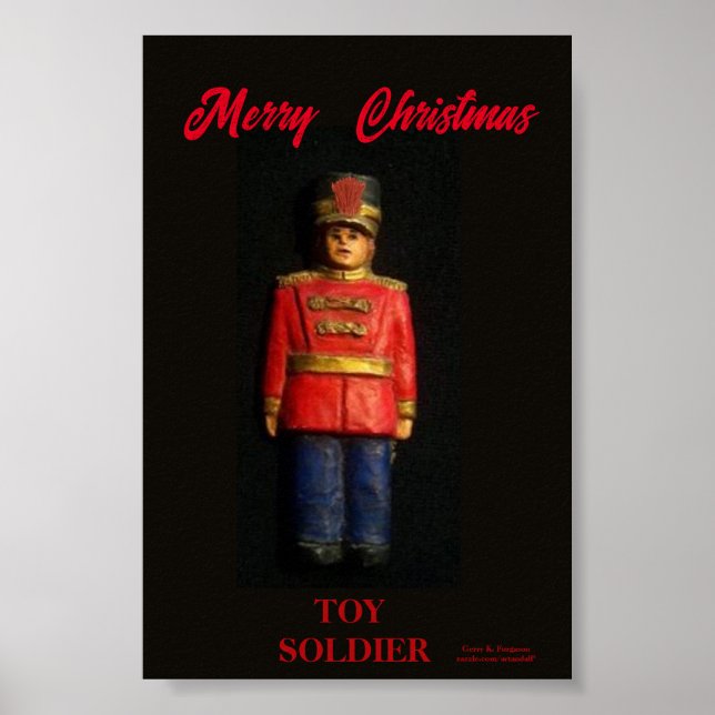 MERRY CHRISTMAS TOY SOLDIER POSTER (Vorne)