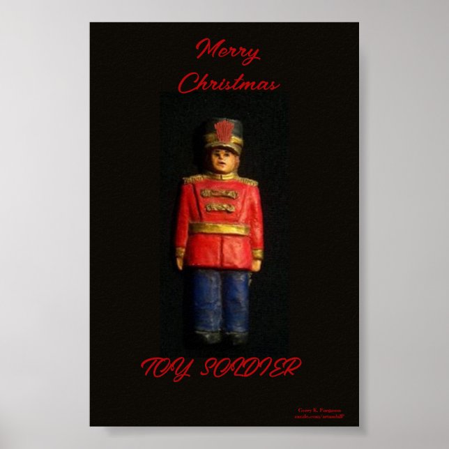 MERRY CHRISTMAS TOY SOLDIER POSTER (Vorne)