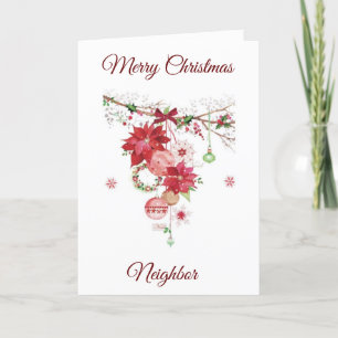 MERRY CHRISTMAS ***VOISIN*** CARTE DE VACANCES