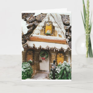 MERRY CHRISTMAS VON UNSEREM HAUS ZU IHREN KARTE