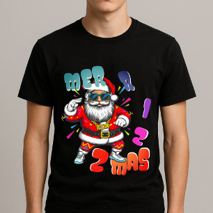 Merry Christmas - Weihnachten Rizz lustiger Weihna Tri-Blend Shirt