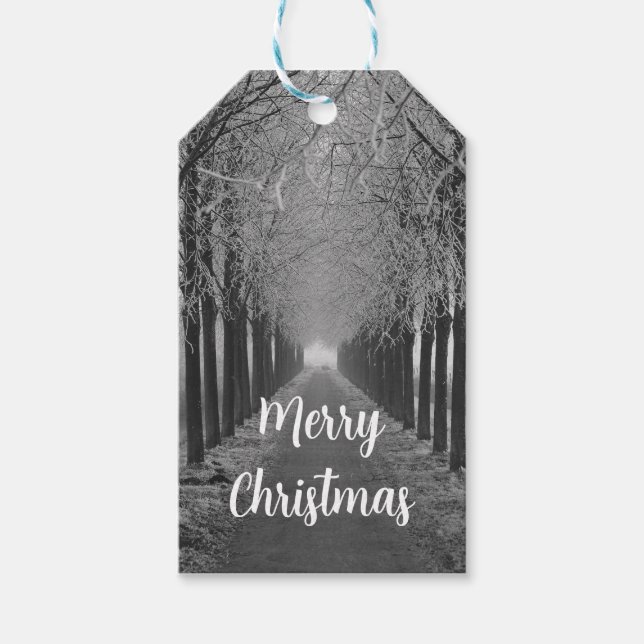Merry Christmas winter, Geschenkanhänger (Vorderseite)