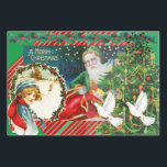 MERRY CHRISTMAS Wrapping Paper Flat Sheet Set 3 Geschenkpapier Set<br><div class="desc">CUSTOM WRAPPING PAPIER FLACHENBLATT SET VON 3COLLAGE VINTAG SANTA CHRISTMAS DESIGN</div>