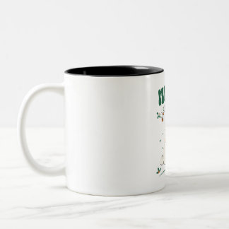 merry christmas zweifarbige tasse