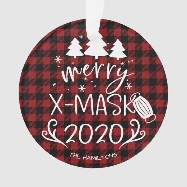 Merry ChristMask Funny 2020 Covid Pandemic (devant)