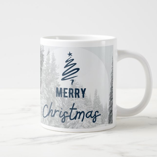 MERRY CHRISTMAST DAY Jumbo-Tasse (Rechts)