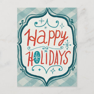 Merry Christmastime Holidays Feiertagspostkarte