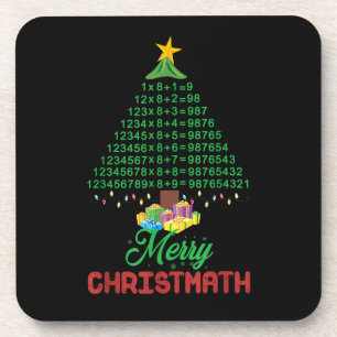 Merry Christmath Funny Mah Weihnachtsbaum Xmas Gi Getränkeuntersetzer