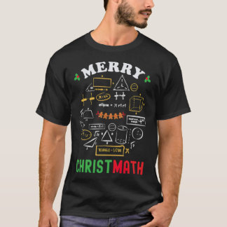 Merry Christmath Math Merry Christmas Math cowboy T-Shirt