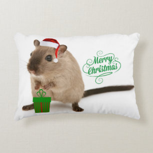 Merry Christmouse Dekokissen