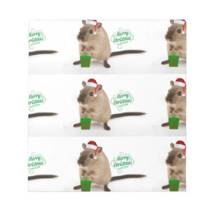 Merry Christmouse Notizblock