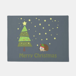 Merry Christms Igel Fußmatte