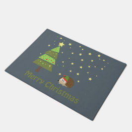 Merry Christms Igel Fußmatte