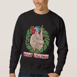 Merry Cluckmas - Weihnachtsgebäck Sweatshirt