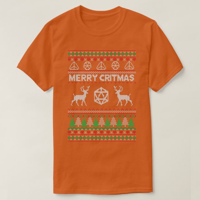 Merry Critmas MDN Ugly Sweat MDN (Design devant)
