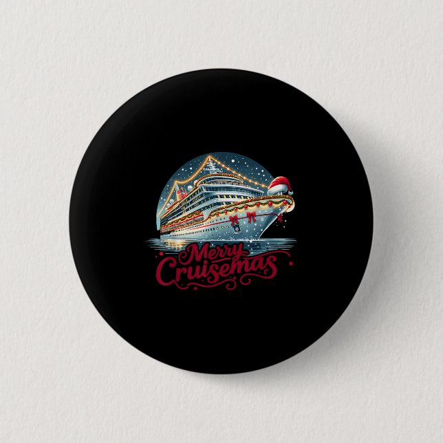 Merry Cruisemas - Cruise Mas  Button (Vorderseite)