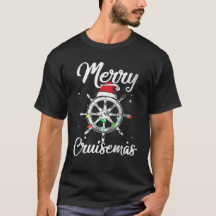 Merry Cruisemas Familie Schifffahrt Weihnachten So T-Shirt