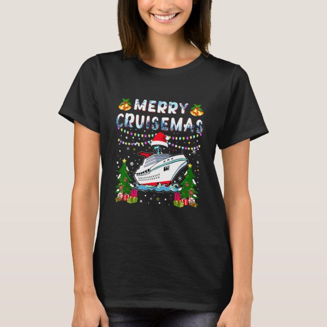 Merry Cruisemas Family Cruise T-Shirt (Vorderseite)