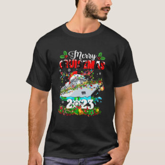 Merry Cruisemas Family Cruise Weihnachten 2023 Fun T-Shirt