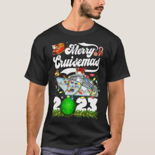 Merry Cruisemas Family Cruise Weihnachten 2023 Spa T-Shirt