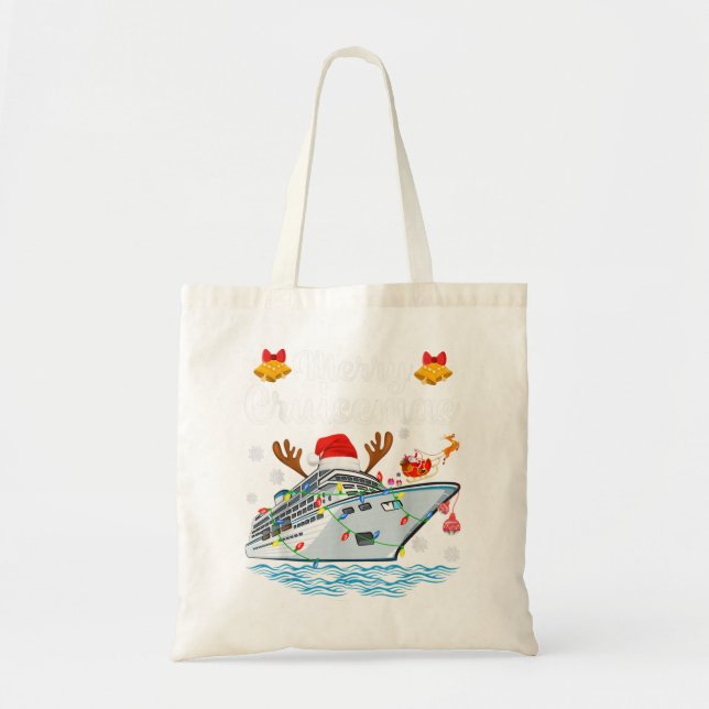 Merry Cruisemas Family Schifffahrtsgesellschaft We Tragetasche (Vorne)