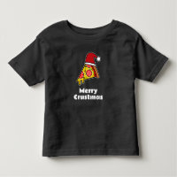Merry Crustmas FUNNY PIZZA SLICE SANTA