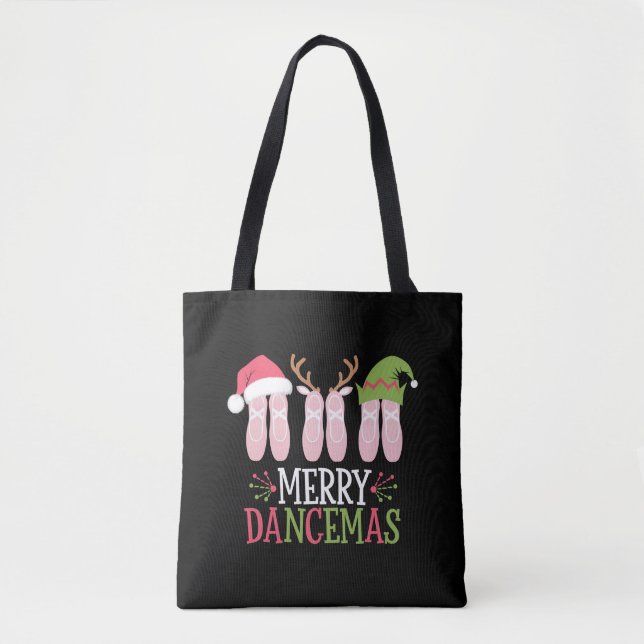 Merry Dancemas Weihnachtsballett Schuhe tanzen Tasche (Vorderseite)