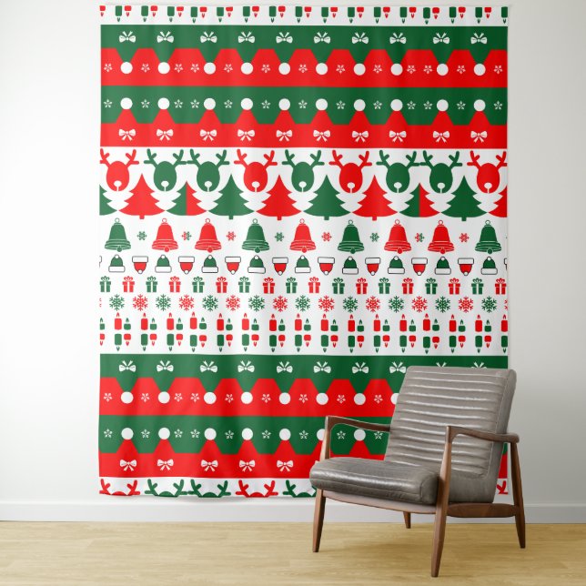 Merry Deer Wandteppich (Beispiel)