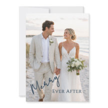Merry Ever After Feiertags-Foto-Hochzeit 