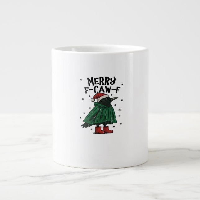 Merry F-Caw-F Essential Minimal Clean Jumbo-Tasse (Vorderseite)