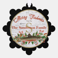 Merry Fishmas Fish Fishing