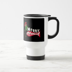 Merry Fishmas Funny Fishing Weihnachten Tasse