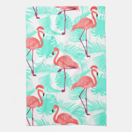 Merry Flamingo Geschirrtuch