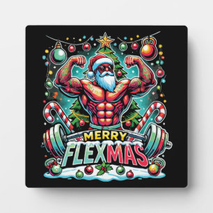 Merry Flexmas - Weihnachtsgymnasium Fotoplatte
