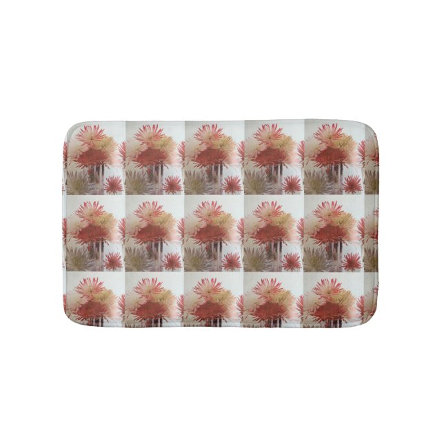 **MERRY FLORAL MODERN CHRISTMAS** BADEMATTE (Vorderseite)