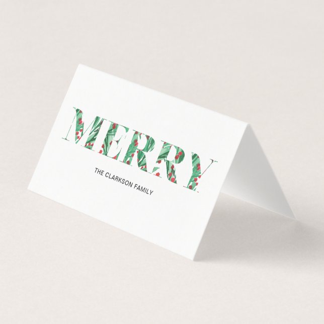 MERRY Folgekarte (Vorderseite)