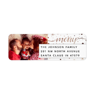 MERRY Foto Color Matching Moderne Typografie